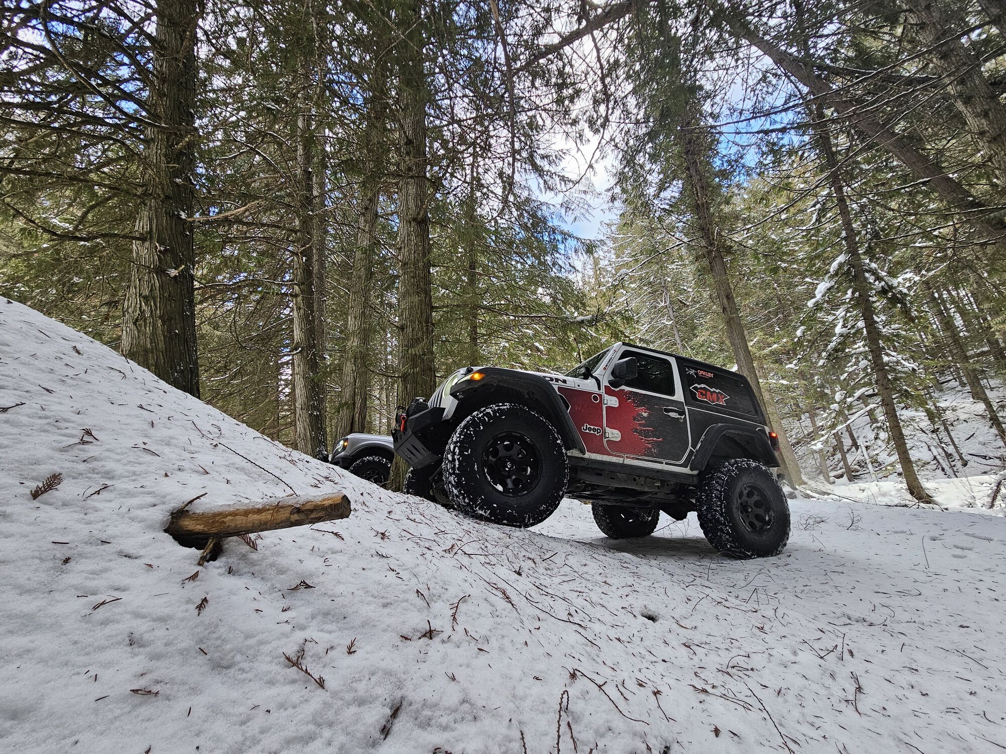 Twisted Steel on Snow!