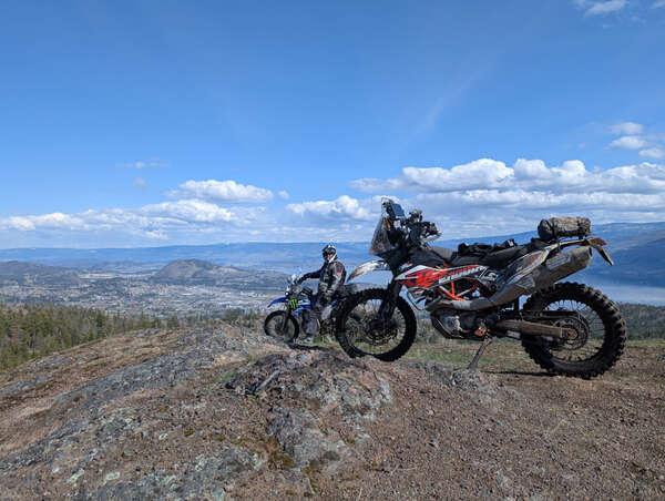 Above Gorman's and Glenrosa