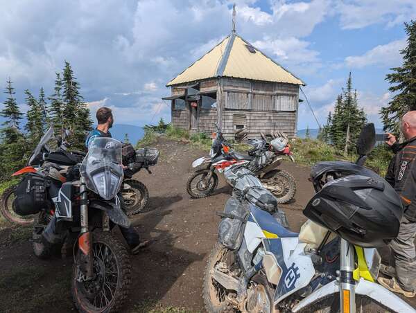 Motocamping (Basically D4/D5 riding while loaded with camping gear)