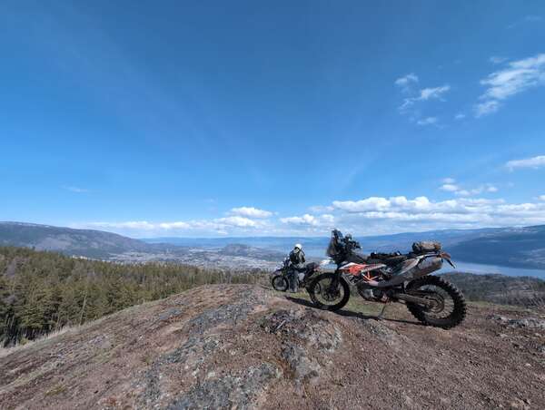 Above Gorman's and Glenrosa