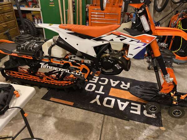 2023 Timbersled KTM 450 XCF w ARO3 129 Pro