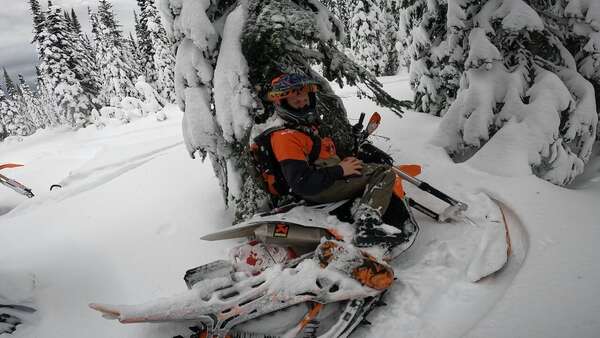 1st Timer & Snowbike Rescue!