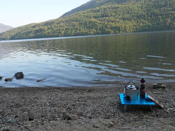 Hot Ride to Lakeside Camping