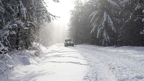 4 Shorty Jeeps in the Snow!