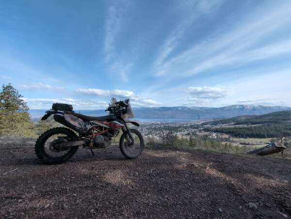 Above Gorman's and Glenrosa