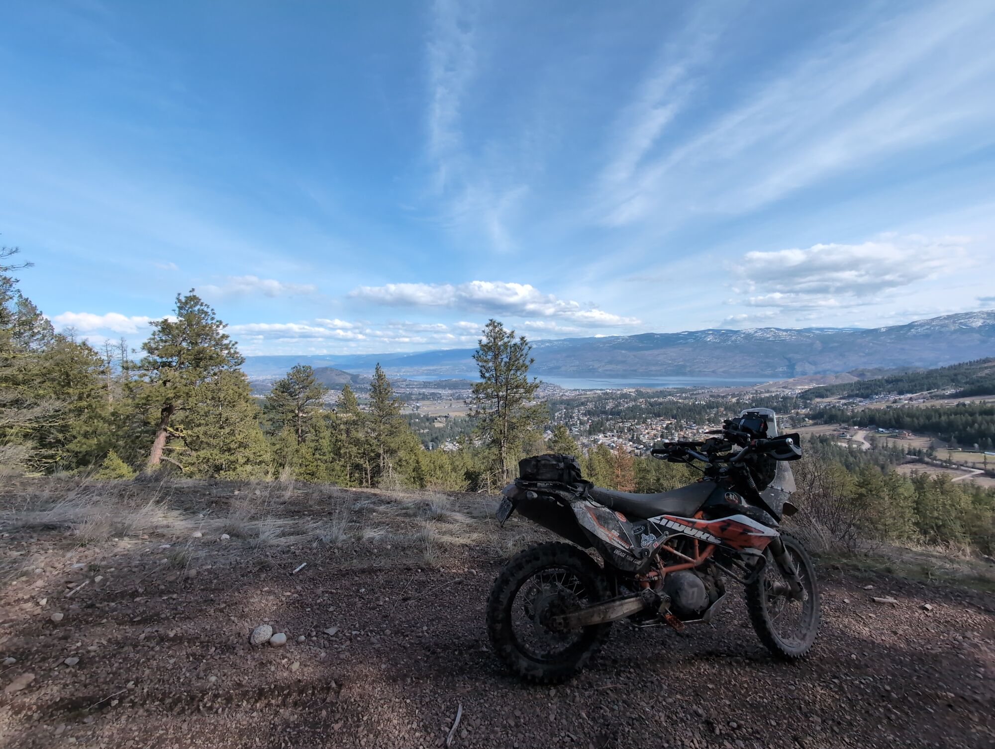 Above Gorman's and Glenrosa
