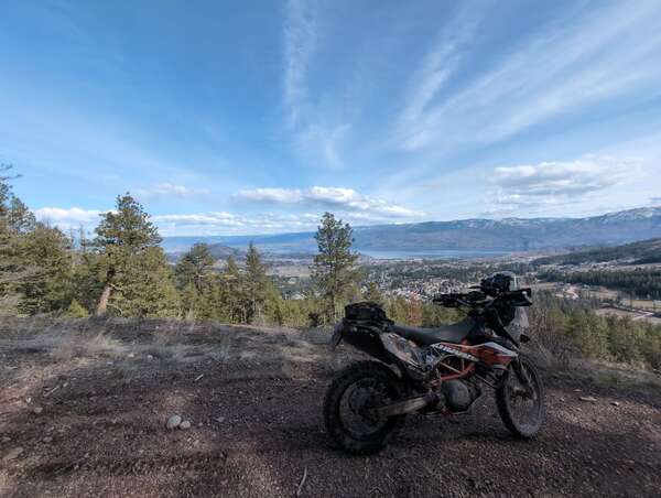 Above Gorman's and Glenrosa