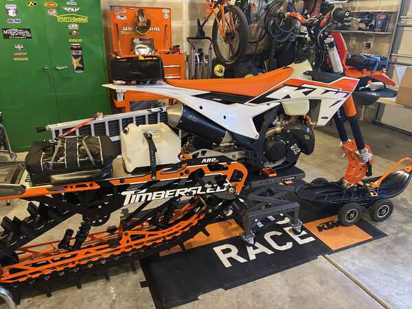 2023 Timbersled KTM 450 XCF w ARO3 129 Pro