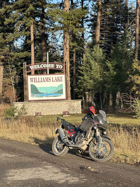 Spotify track around Williams Lake