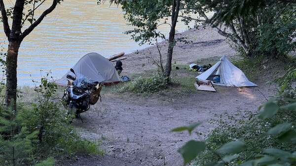 Out to Adam's Lake