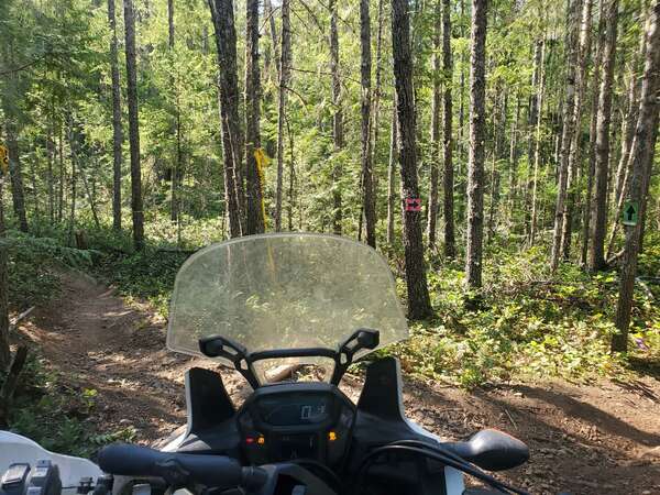 Single Track On Marbles