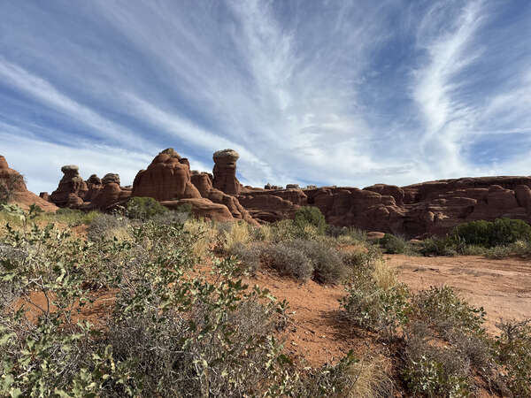 Moab's Arches via Back Country