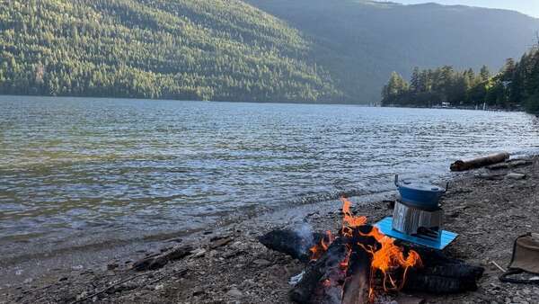 Out to Adam's Lake
