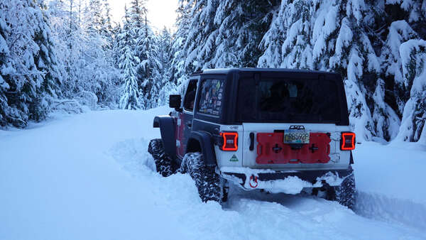 New Year's Day at Hidden Lake