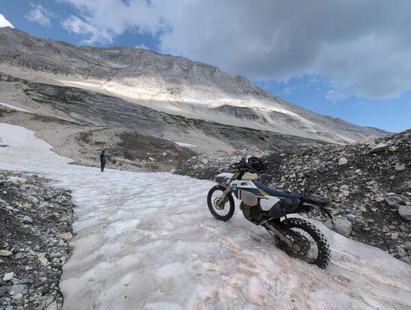 Motocamping (Basically D4/D5 riding while loaded with camping gear)