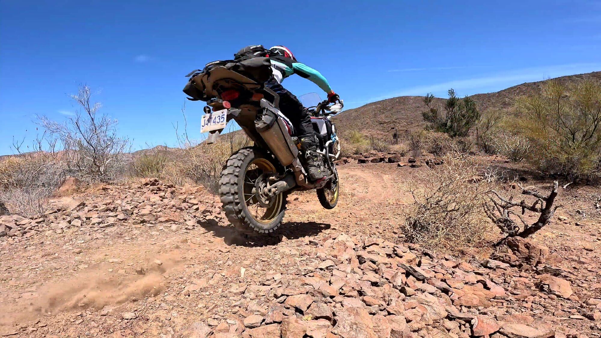 Hard Honda single track