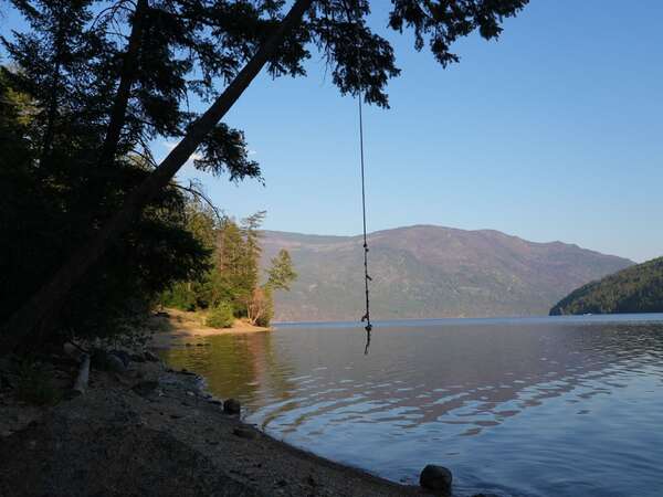 Hot Ride to Lakeside Camping