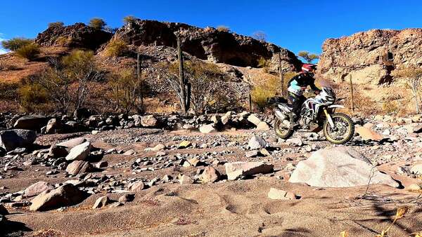 Up a creek with an Africa Twin