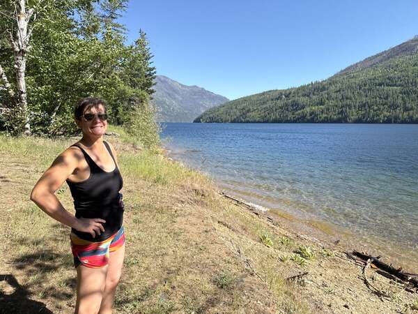 Out to Adam's Lake