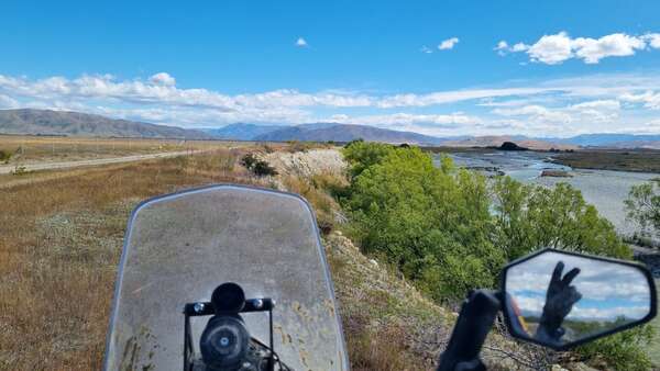 Otago trip day 8 Ahuriri Base Hut to Bauchops Hill