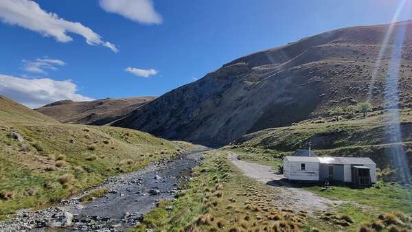 Otago trip day 2 Mayfield to Tailings Hut