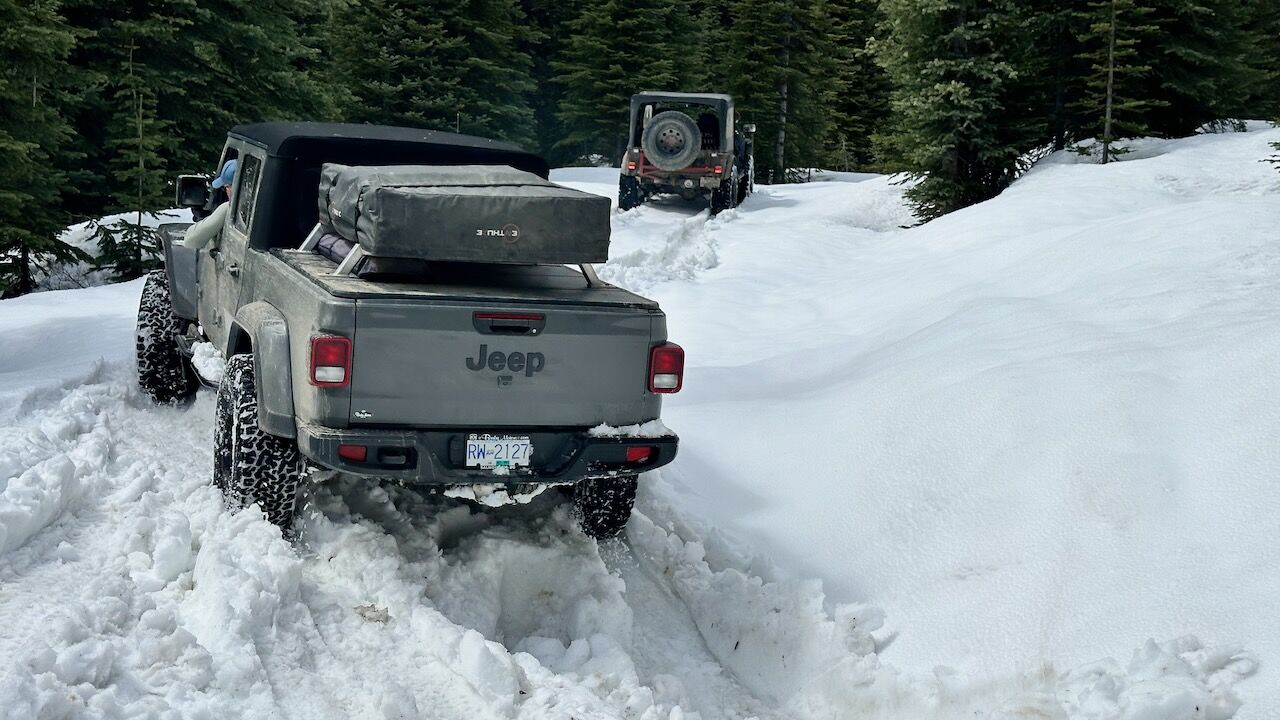 Attempting Mara Mountain Summit