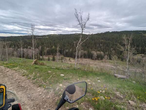 Porcupine Hills (avoiding the rain) Solo Ride