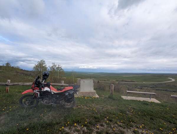 Porcupine Hills (avoiding the rain) Solo Ride