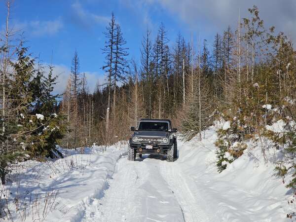 Twisted Steel on Snow!