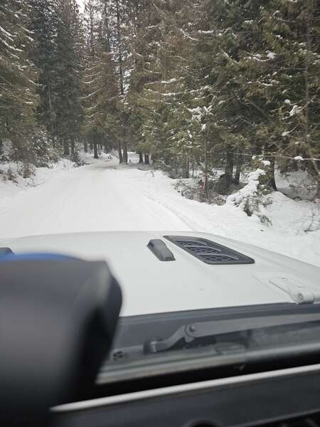 Twisted Steel on Snow!
