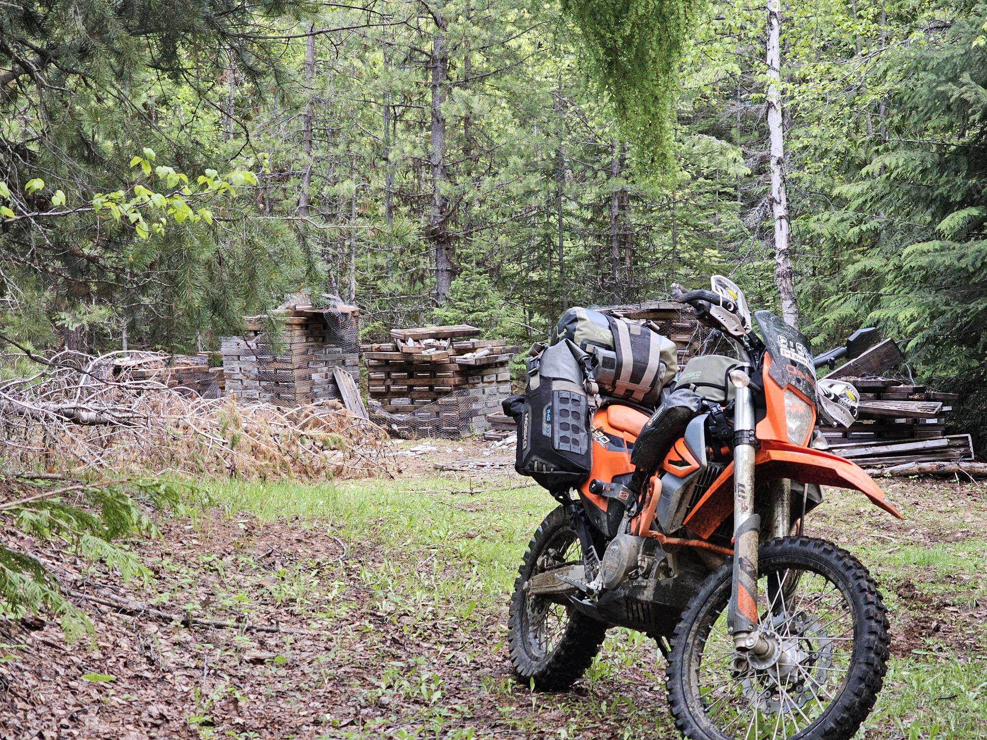 Hellivator, KTM 690, Camping Gear Hellivator, KTM 690, Camping Gear