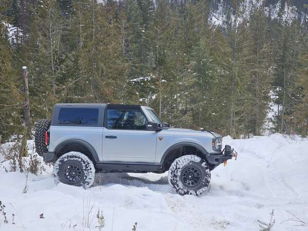Twisted Steel on Snow!